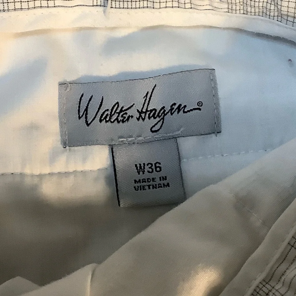 Walter Hagen plaid golf shorts‎